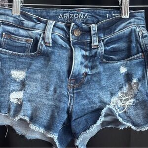 Arizona Jean Company Women's Blue Denim Shorts